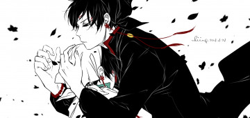 Картинка аниме hoozuki+no+reitetsu hakutaku