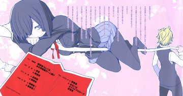 Картинка аниме durarara двое