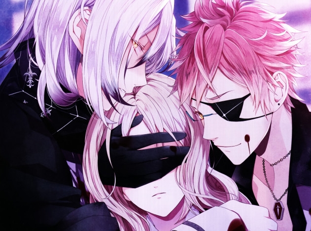Обои картинки фото аниме, diabolik lovers, парни