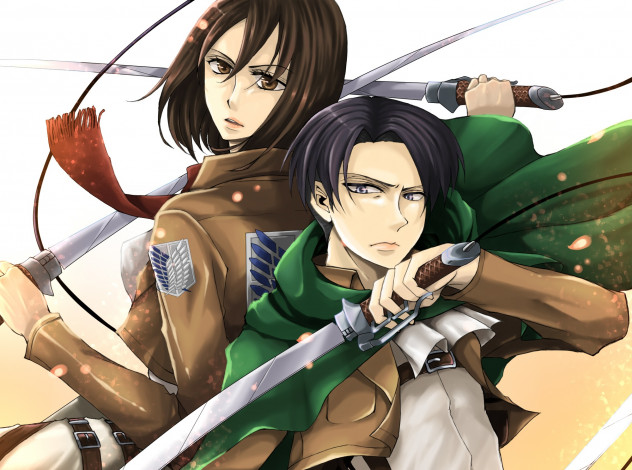 Обои картинки фото аниме, shingeki no kyojin, shingeki, no, kyojin