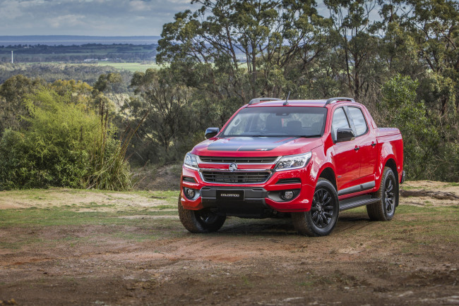 Обои картинки фото автомобили, holden, cab, crew, colorado, z71, 2016г