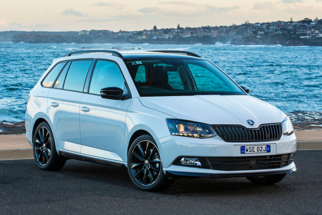 Обои картинки фото автомобили, skoda, 2016г, nj, carlo, monte, wagon, fabia
