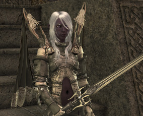 Картинка 3д+графика фантазия+ fantasy фон взгляд девушка