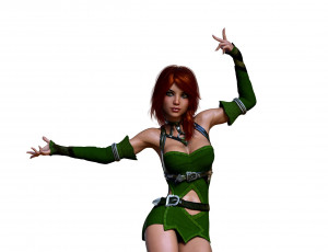 Картинка 3д+графика люди+ people фон взгляд девушка