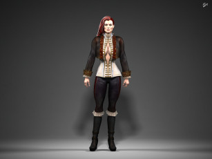 Картинка 3д+графика люди+ people фон взгляд девушка