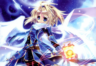 Картинка аниме ангелы +демоны девушка