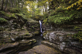 Картинка природа водопады простор