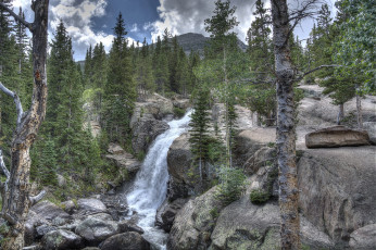 Картинка природа водопады простор