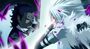 Картинка аниме +gray-man allen walker парень воин экзорцист tyki mikk