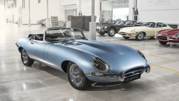 Картинка jaguar+e+type+zero+ev+concept+2017 автомобили jaguar ev 2017 zero concept e type