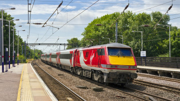 Картинка техника электровозы состав локомотив