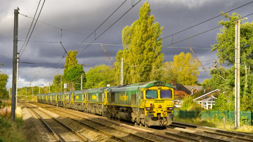 Картинка техника поезда состав локомотив