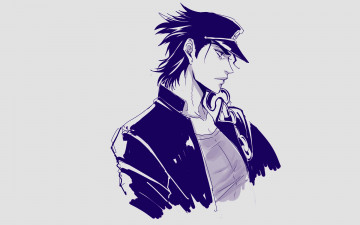 Картинка аниме jojo`s+bizarre+adventure парень