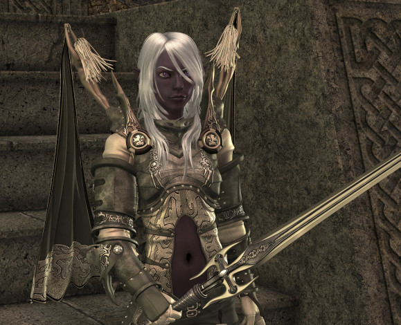 Обои картинки фото 3д графика, фантазия , fantasy, фон, взгляд, девушка