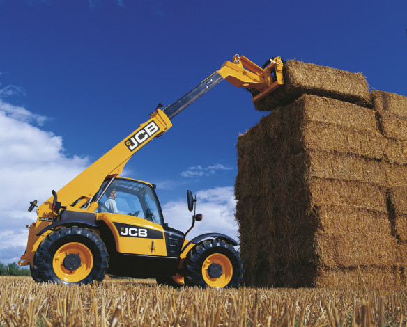 Обои картинки фото техника, фронтальные погрузчики, jcb