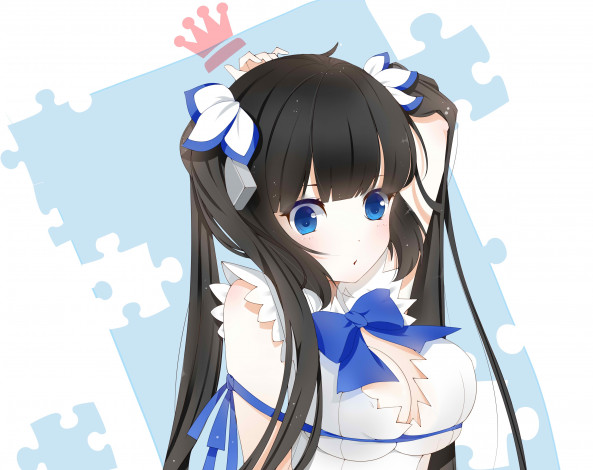 Обои картинки фото аниме, danmachi, девушка