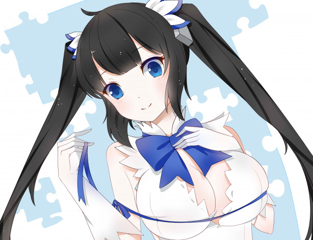 Обои картинки фото аниме, danmachi, девушка