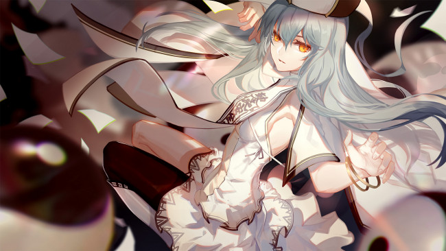 Обои картинки фото аниме, unknown,  другое, девушка