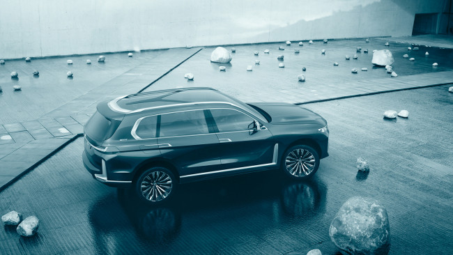 Обои картинки фото bmw x7 iperformance concept  2017, автомобили, bmw, 2017, concept, iperformance, x7
