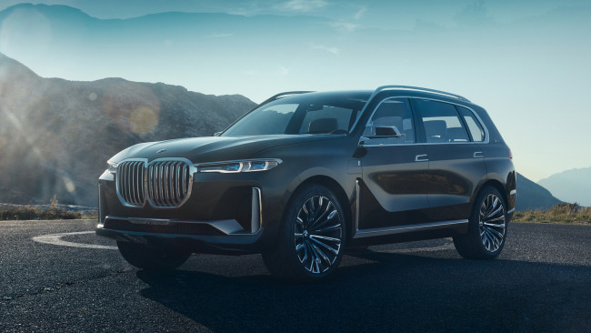 Обои картинки фото bmw x7 iperformance concept  2017, автомобили, bmw, x7, concept, iperformance, 2017