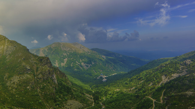 Обои картинки фото природа, горы, простор