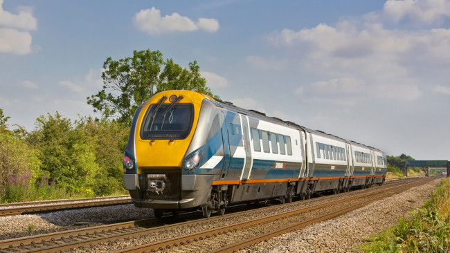 Обои картинки фото техника, поезда, локомотив, состав