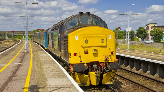 Обои картинки фото техника, поезда, состав, локомотив