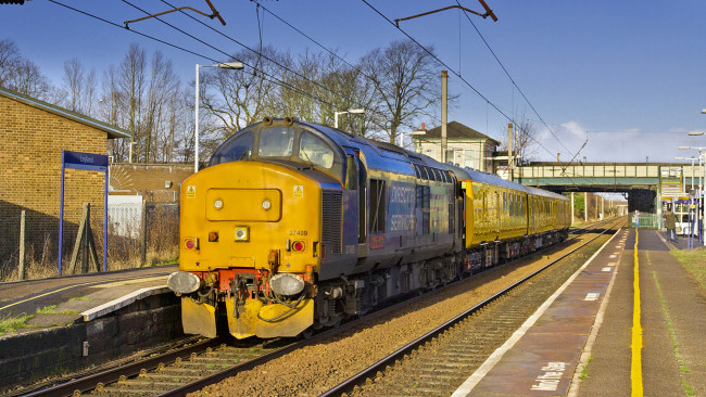 Обои картинки фото техника, поезда, состав, локомотив