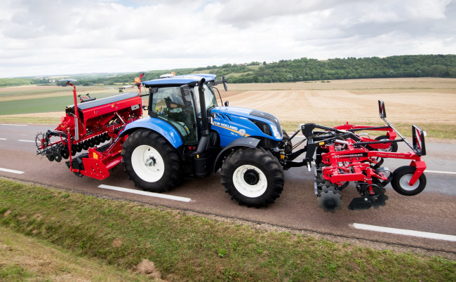 Обои картинки фото техника, тракторы, new, holland