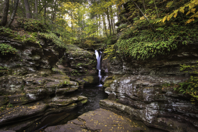 Обои картинки фото природа, водопады, простор