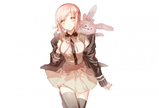 Обои картинки фото аниме, danganronpa, девушка