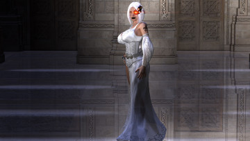 Картинка 3д+графика фантазия+ fantasy девушка фон платье