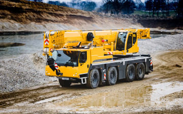 Картинка 2020+liebherr+ltm+1090 техника краны liebherr ltm 1090 4k автокран строительная грузовики 2020 года hdr дорожное строительство спецтехника