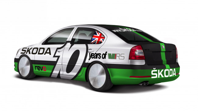 Обои картинки фото автомобили, 3д, skoda