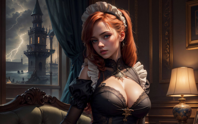 Обои картинки фото фэнтези, девушки, нейросети, графика, нейроарт, ai, art, нейронные, сети, рисунки, нейро, искусство