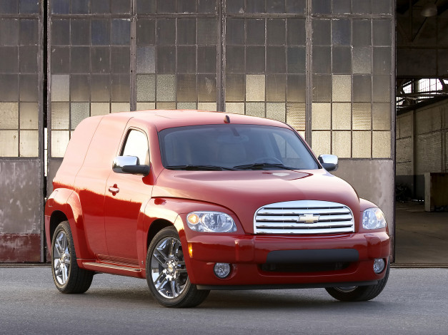 Обои картинки фото 2007, chevy, hhr, panel, автомобили, chevrolet