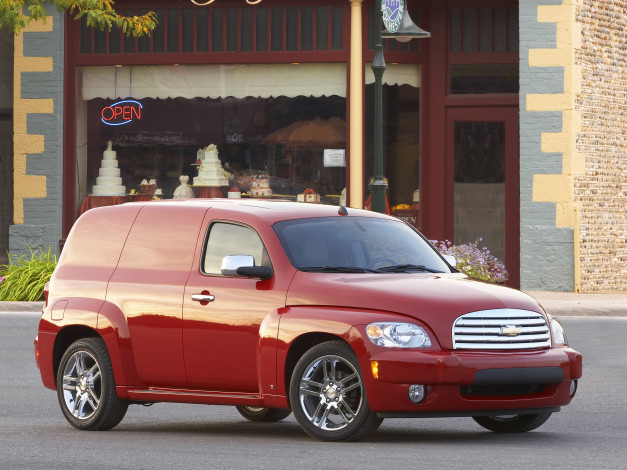 Обои картинки фото 2007, chevy, hhr, panel, автомобили, chevrolet