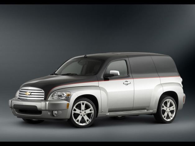 Обои картинки фото 2007, chevy, hhr, panel, автомобили, chevrolet