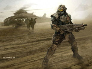 обоя фэнтези, роботы, киборги, механизмы