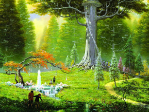 Картинка иной мир фэнтези пейзажи