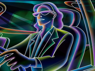 обоя векторная, графика