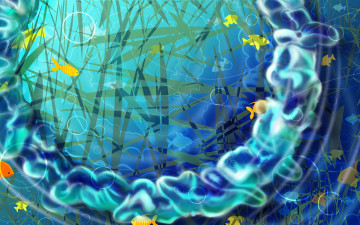 обоя векторная, графика