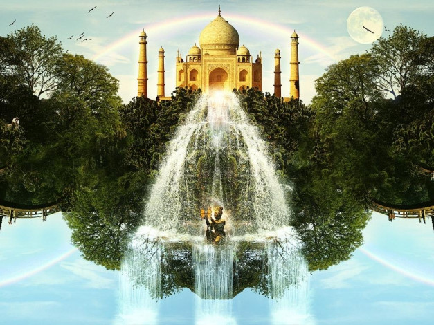 Обои картинки фото иной, мир, фэнтези, замки