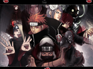 Картинка аниме naruto akatsuki shinobi itachi uchiha