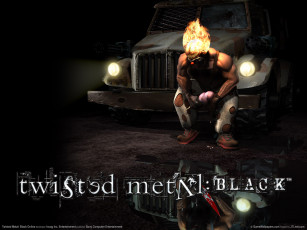 Картинка twisted metal black online видео игры