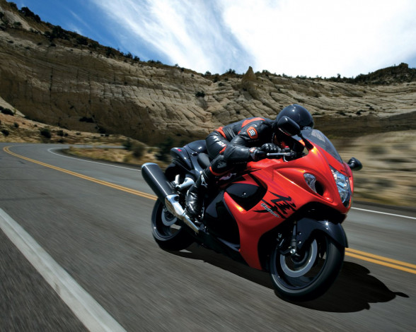 Обои картинки фото мотоциклы, suzuki