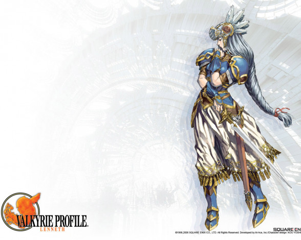 Обои картинки фото valkyrie, profile, lenneth, видео, игры
