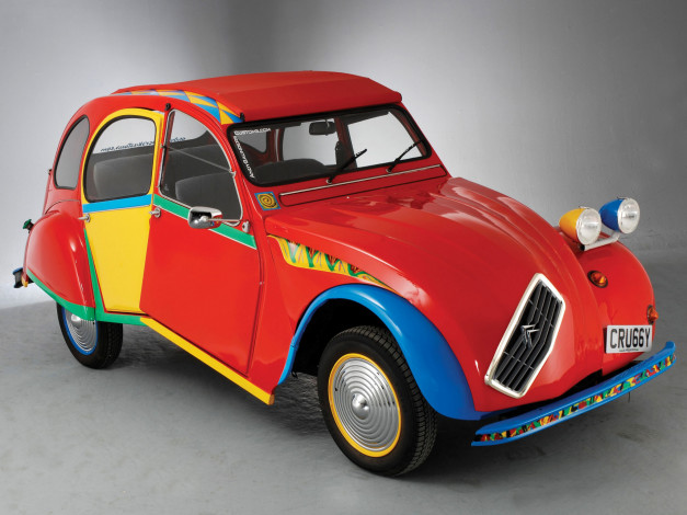 Обои картинки фото 2cv, picasso, автомобили, citroen