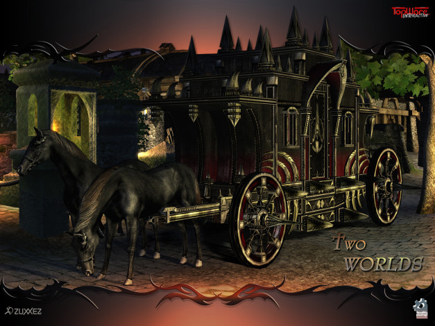 Обои картинки фото two, worlds, видео, игры