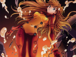 Картинка аниме evangelion